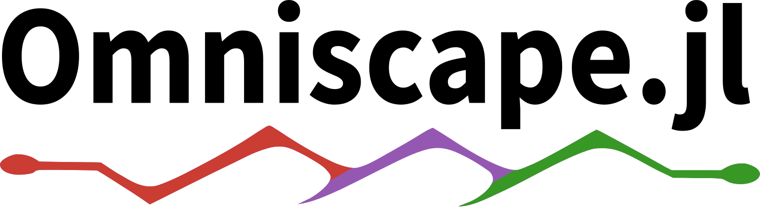 Omniscape.jl logo